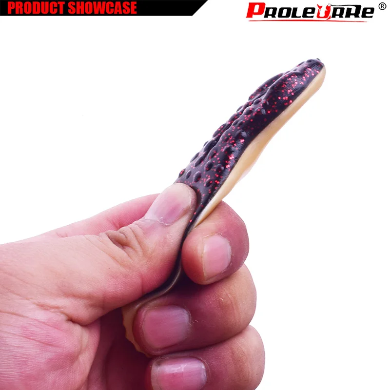 Cebo blando de rana de goma, cebo grande de silicona de 100mm y 13,5g, Señuelos de Pesca de agua para lubina, carpa, Wobblers, aparejos de pesca, 2 uds./lote - imagen 5