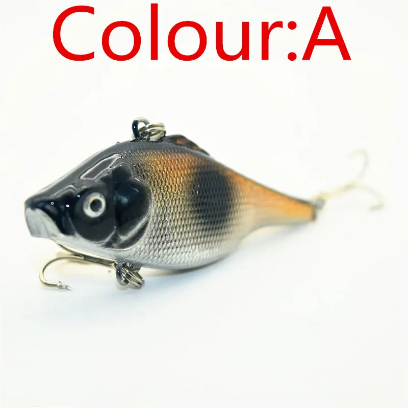 VIB-señuelo de Pesca de 6,5 CM y 9,5G, Wobbler Crankbait Artificial, cebo duro japonés, aparejos Swimbait, 6 colores disponibles, FA-236 - imagen 2