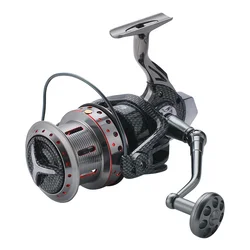 Carrete Spinning Lizard metálico para carpa