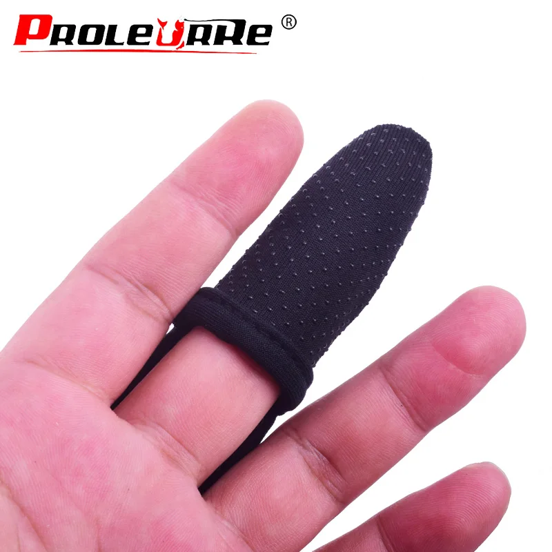 Guantes de pesca antideslizantes de un dedo, protectores de dedos deportivos, transpirables, accesorios de pesca, mano izquierda y derecha, 1 ud. - imagen 2