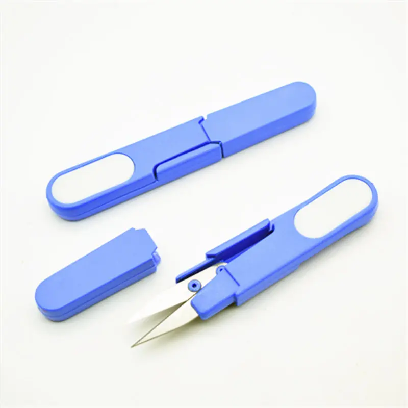 Tijeras de pesca multifuncionales de acero inoxidable con cubierta, cortador de línea de pesca portátil, herramienta de aparejos de pesca, 1 GJ-239 - imagen 3