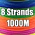 8 Strands 1000M