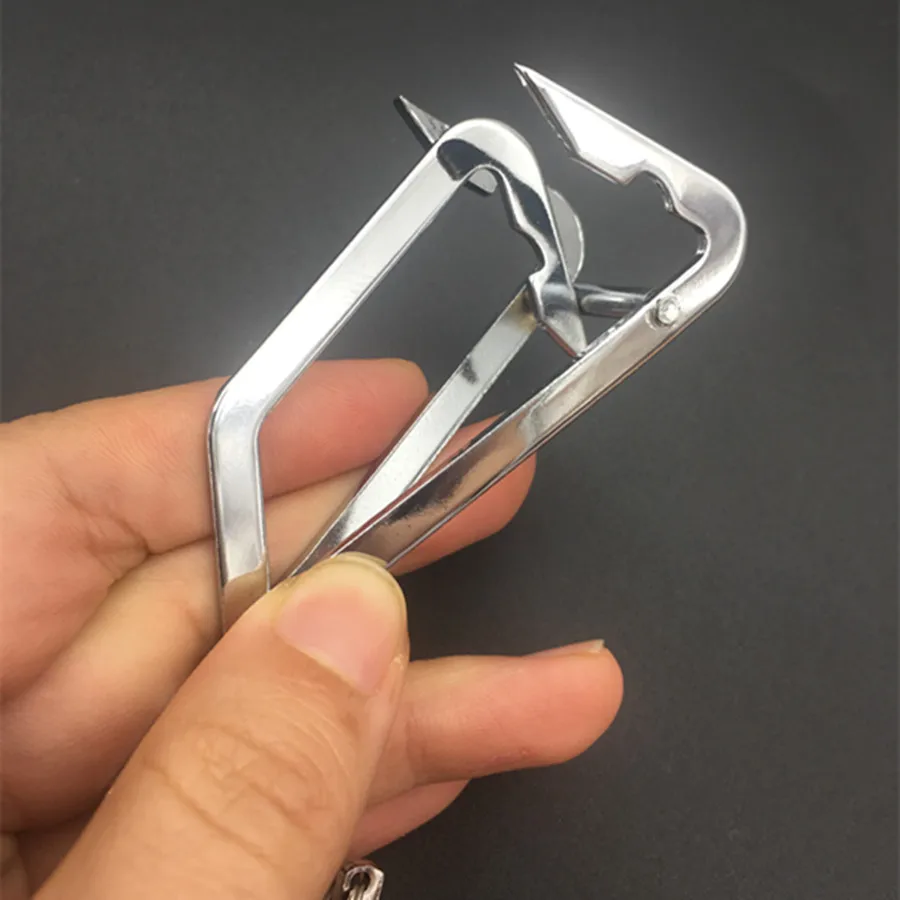 Pinza de pesca de acero inoxidable, controlador de pesca de Lucio, accesorios de aparejos, gancho de pesca, 3 * - imagen 3