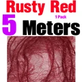 5 Meters Rusty Red