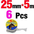 25mm X 5m  6PCS