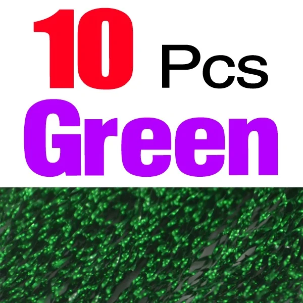 10Pcs Green