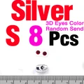 8Pcs Silver