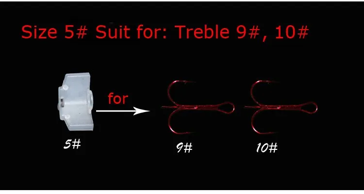 Actualice su equipo de pesca con ganchos versátiles diseñados para agudos 9 y 10 ganchos