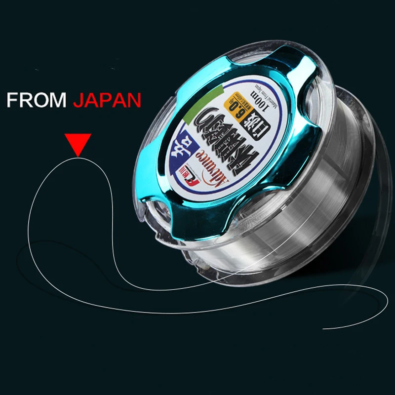 Sedal de pesca de nailon fuerte, hilo de pescar de 50m/100m, monofilamento transparente, resistente al desgaste, carpe, Mosca de mar, accesorios de pesca 30 - imagen 3