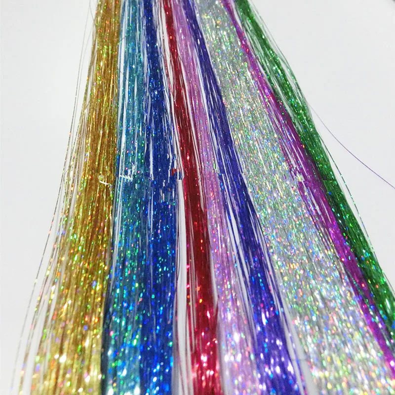 Oropel plano brillante para pesca con mosca, 10 paquetes, 10 colores surtidos - imagen 2