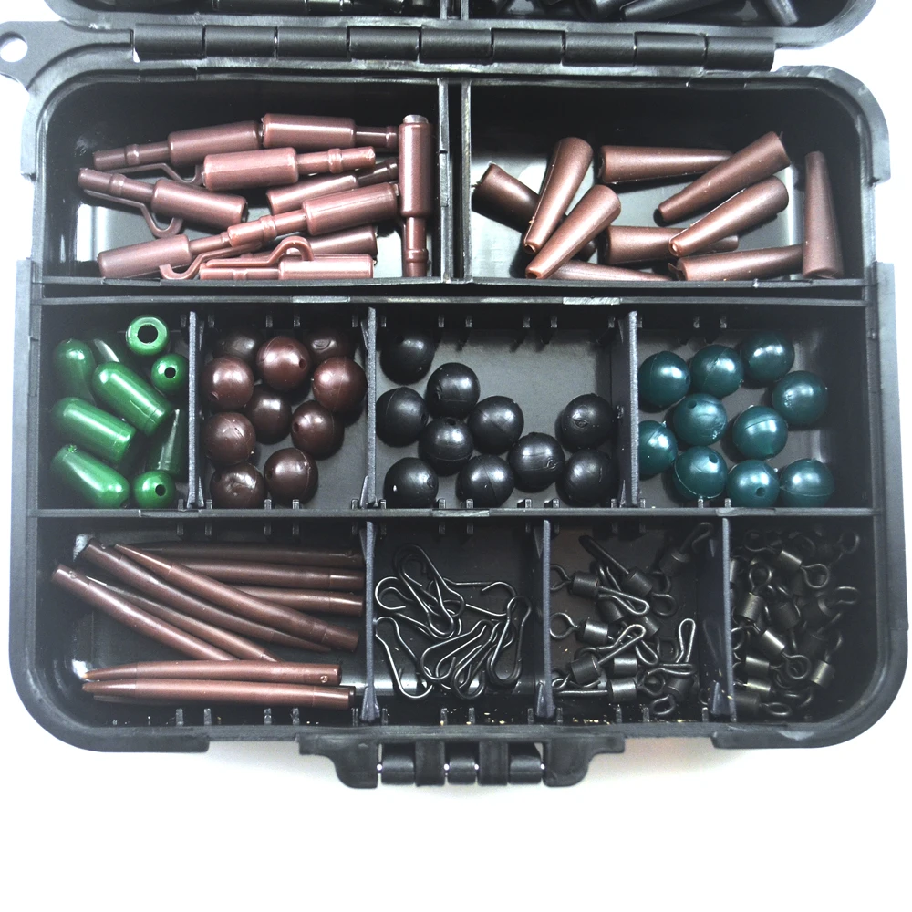 1 Unidades Surtidos Carpa de Pesca de Accesorios Tijeras Línea Gancho Tapón De Goma Giratorias Manga Sinker Bloqueo Plataforma de Pelo etc. Terminal Tackle - imagen 2