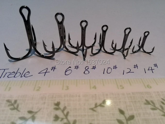 2025 nuevo 35647 gancho triple redondo 100 unids/lote alta calidad, producción de fábrica - imagen 2