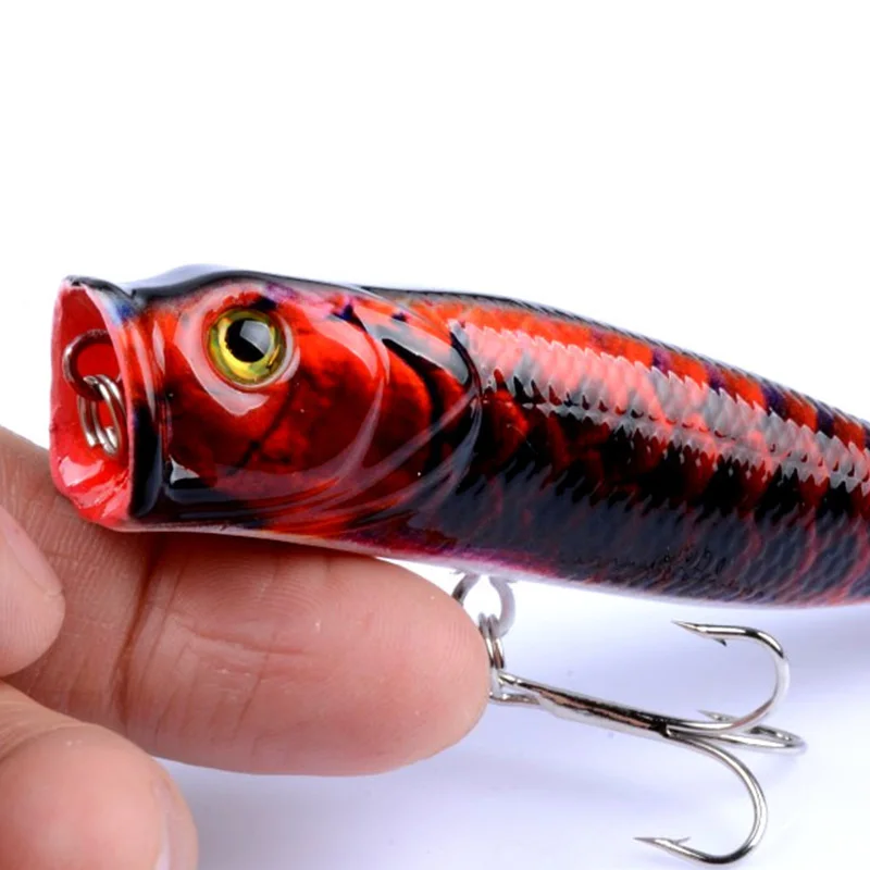 Señuelo de pesca popper Wobbler de 9cm/14g, varilla flotante, Crankbait, pececillos, cebo Artificial, carpa, Lucio, aparejos de pesca, 1 ud.