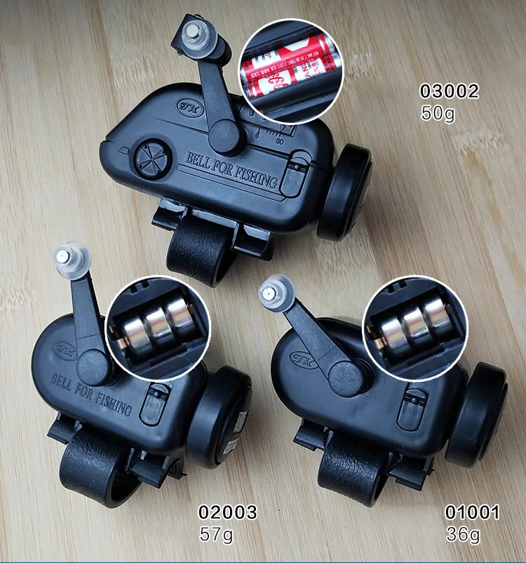 Conjunto de alarma de pesca remota, dispositivo electrónico inteligente con depósito luminoso, inalámbrico, función de caña de mar, accesorios de pesca, herramientas T45 - imagen 5