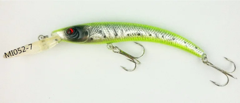 Señuelo de pesca Minnow tablero de lengua larga señuelos de plástico duro Artificial cebos 16g buceo profundo fundición larga 1 pieza venta - imagen 5