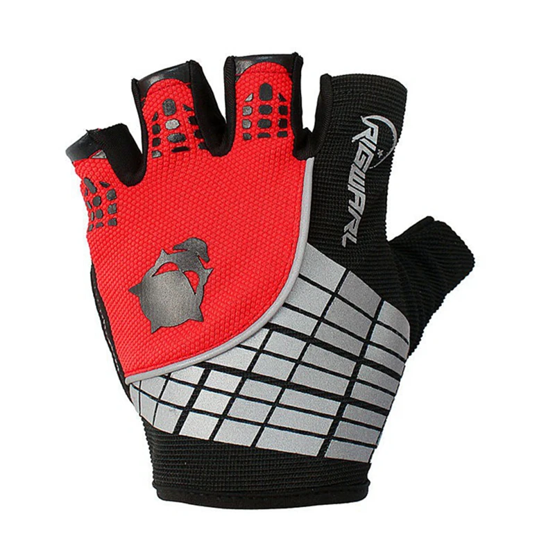 Equipo de pesca resistente al agua para hombre, guantes de medio dedo con almohadilla de Gel antideslizante, para Fitness, 2016 - imagen 4