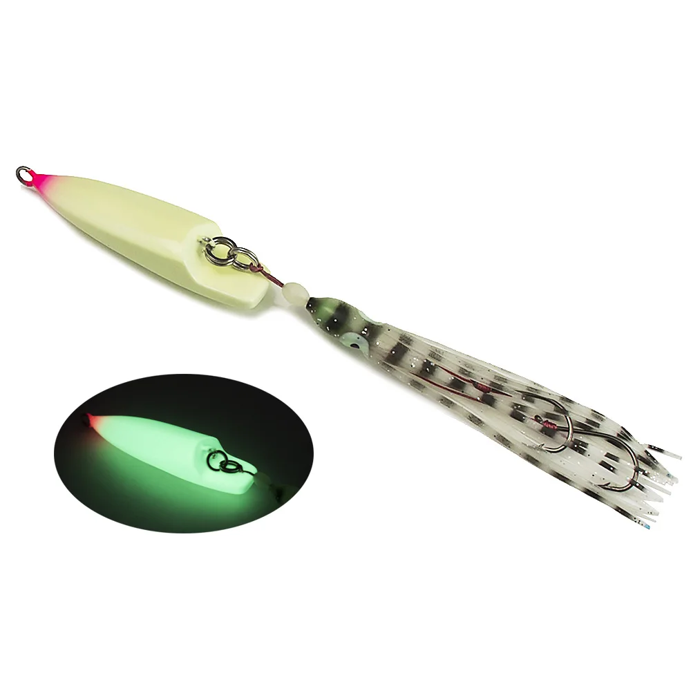 Countbass Inchiku Jig 120g – Calamar con Anzuelo de Asistencia Octoups - imagen 5