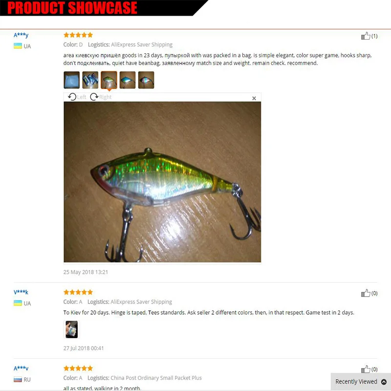 Señuelo de pesca duro de fundición larga, cebo de 6,5 cm, 13,8g, gancho VIB que se hunde, reflejo láser, Fondo de lubina, manivela, Wobbler - imagen 2