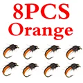 8pcs orange