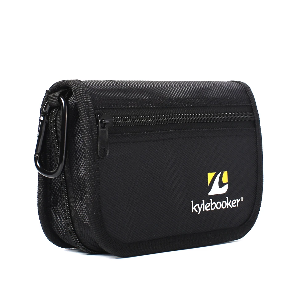 Bolsa de almacenamiento para señuelos de pesca con mosca, bolsa de almacenamiento para señuelos de cuchara de pesca, anzuelos con mosca, bolsa de tela Oxford, aparejos de pesca - imagen 4