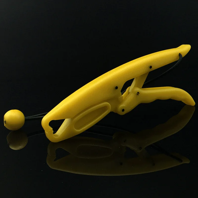 Agarre de labio de pescado, controlador de pesca resistente a la corrosión, alicates de señuelo de plástico ABS flotantes, herramientas de 17,5 cm/25cm - imagen 3