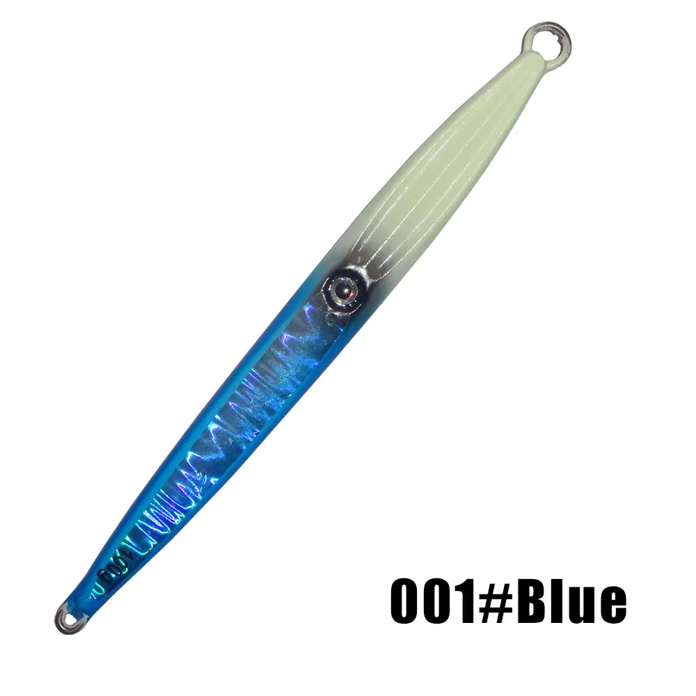 001#Azul Un señuelo de pesca vibrante para atrapar diseñados para una orientación efectiva