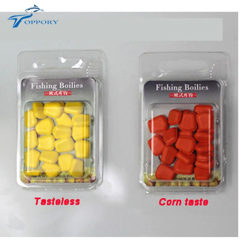 Toppory-cebo de pesca de carpa Artificial con forma de maíz, Boilies flotantes para hierba, carpa, señuelo DIY, aparejos terminales, 20 unids/lote por bolsa - imagen 5