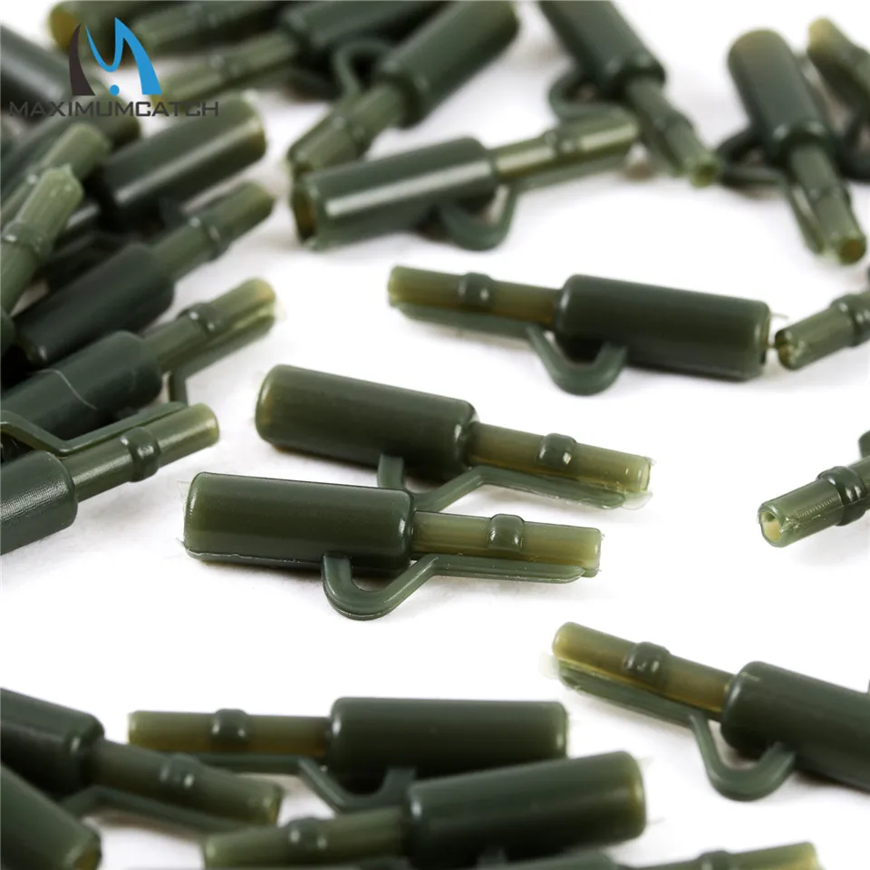 Maximumcatch-Clips de seguridad para pesca de carpa, tubos de goma con pasadores, herramientas de aparejos de pesca de carpa, 25 unidades - imagen 4