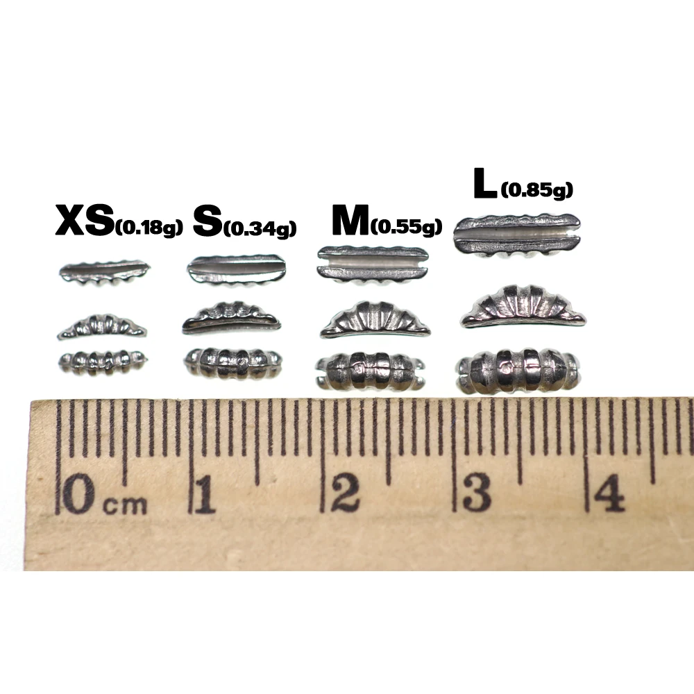 Bimoo, 12 Uds., anzuelo de aleación de tungsteno, cuentas traseras en blanco, cuerpo de ninfa, materiales para atar moscas, accesorios de señuelo de pesca en hielo, hundimiento rápido - imagen 2