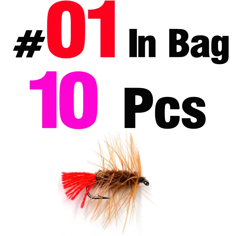 10pcs No 01 in bag