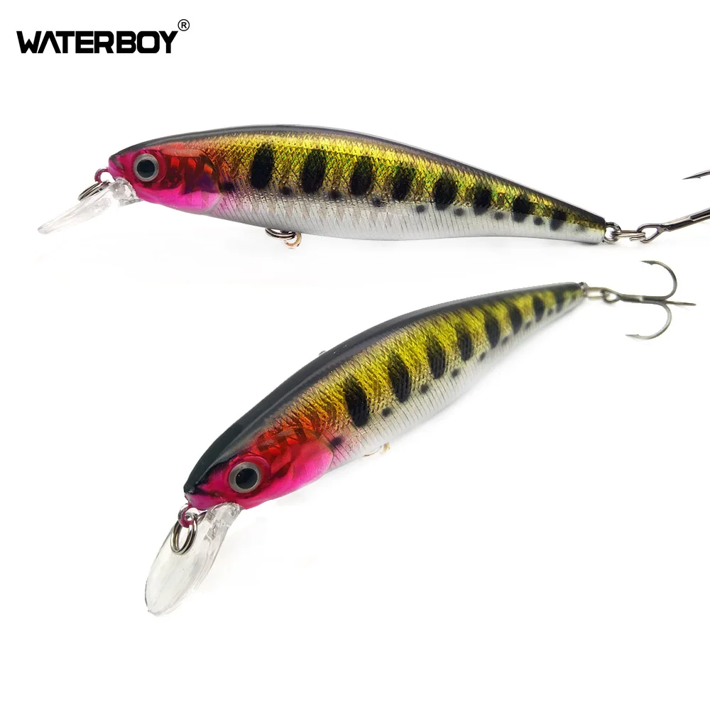 Señuelo de pesca WATERBOY, 9,5 m, 13,8g, pececillos, cebo Artificial duro de plástico, fabricación OEM ODM - imagen 2