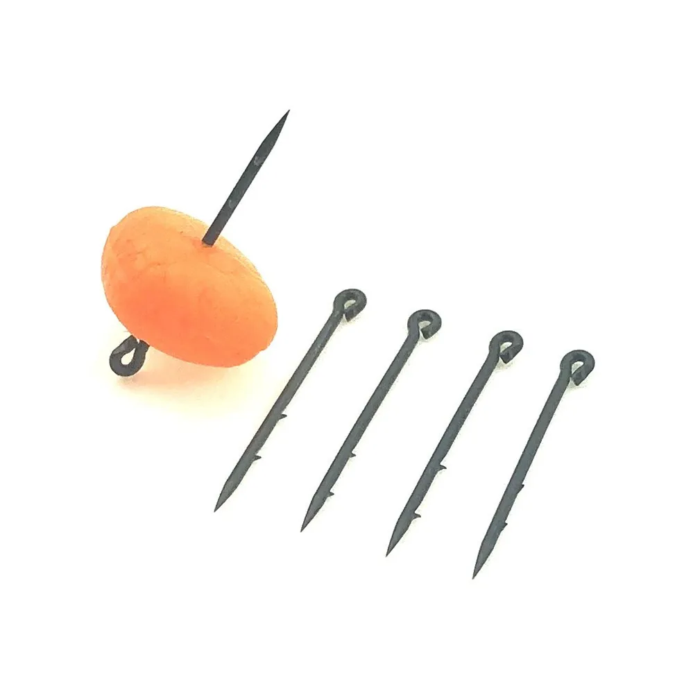 Boilies de pesca de carpa 20 piezas, anillo giratorio de tornillo, aparejo Chod Rig, pelo Pop Up, Terminal de aparejos, soporte de cebo, accesorios de tornillo - imagen 4