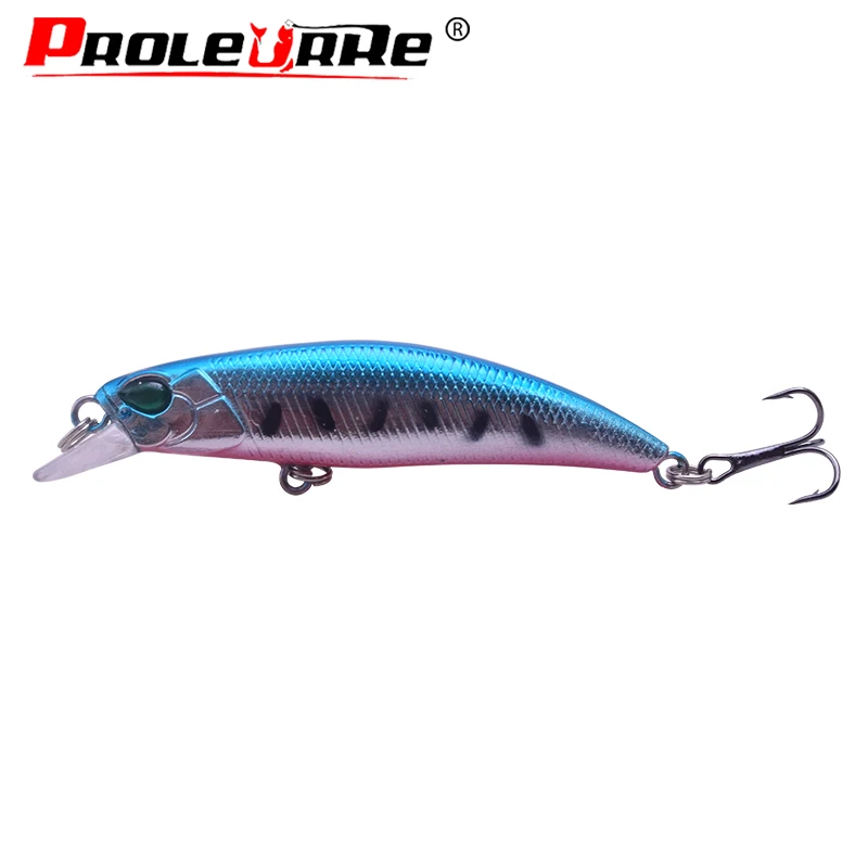 Señuelo Kit de Señuelos de Pesca con forma de pececillo Isca Crankbait, conjunto de anzuelos de Pesca con aparejos de Pesca, 65mm, 3,8g, 5 unids/lote - imagen 5