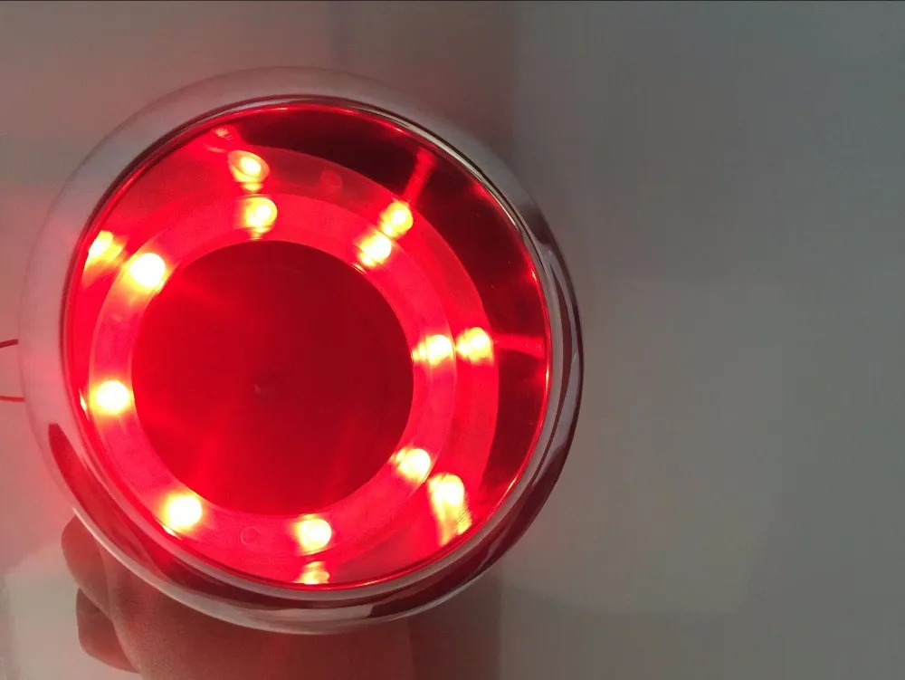 Mejora de la visibilidad con un diseño vibrante iluminado rojo