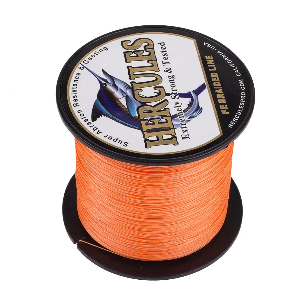 Hercules-sedal trenzado para pesca de carpa, multifilamento fuerte, 8 hebras, 100% PE, 300m, 30-40LB - imagen 4