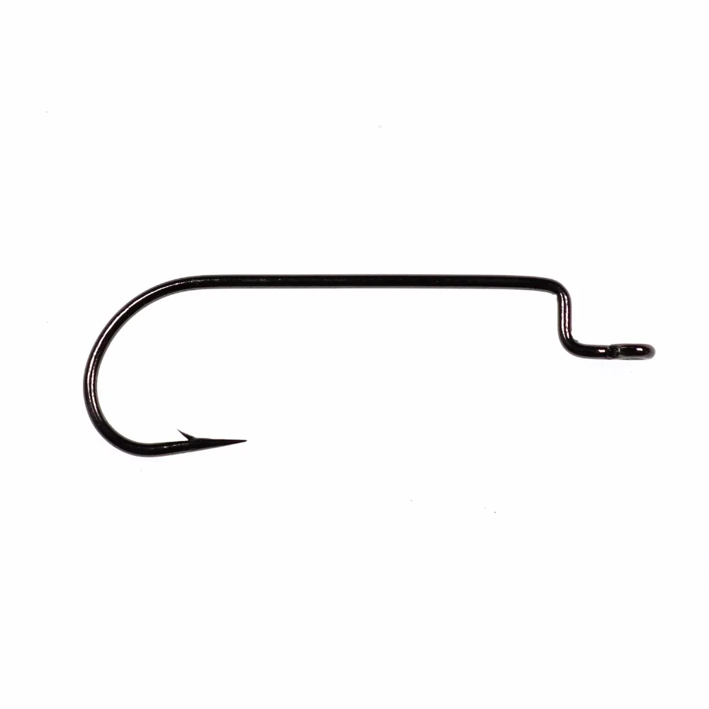 Bimoo-anzuelos de gusano de acero de alto carbono, anzuelos de cebo para pesca de lubina, 20 unidades - imagen 4