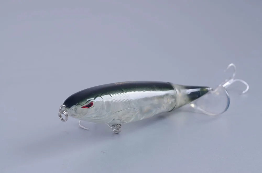 Topwater-señuelo de pesca ondulado, cebo duro que se mueve en la superficie, hélice de tornillo de agua, flotante, salpicaduras, señuelos de lápiz ruidoso, Tractor de 13g y 39g - imagen 5