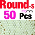 50Pcs Round S