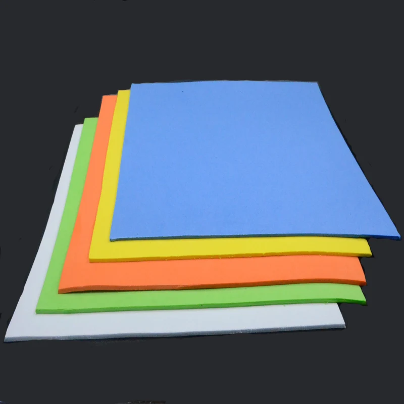 3 uds 3mm de espesor atado de moscas espuma EVA blanco verde papel cuadrado mosca seca flotante terrestre y señuelos materiales para atar moscas 24X24cm - imagen 3