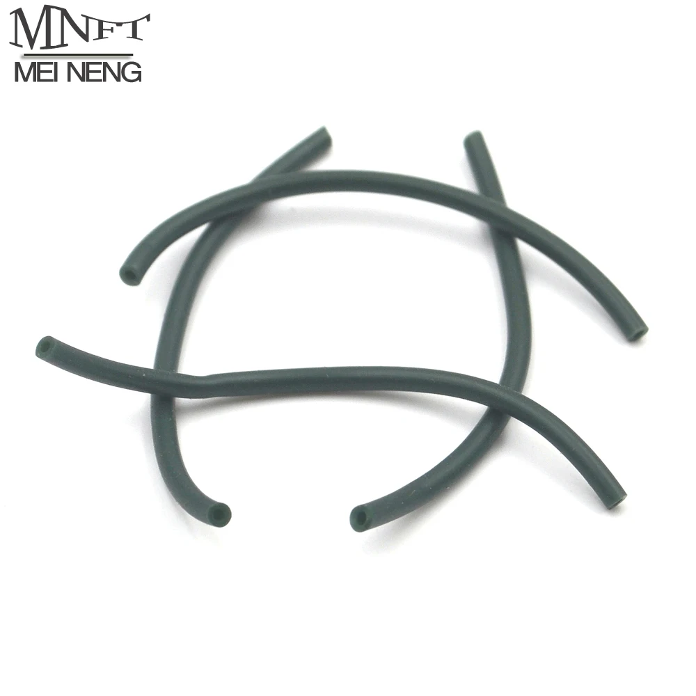 MNFT-20 piezas de goma de silicona para pesca de carpa, accesorios de Carping, 2mm x 5cm, Premium