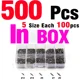 500Pcs in box