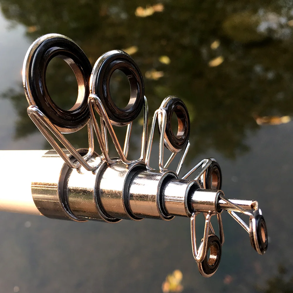 GHOTDA-caña de pescar telescópica de fibra de carbono, 80%, FRP, 20% - imagen 4