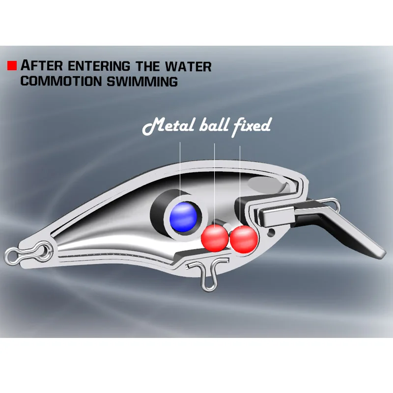 TacklePRO-señuelo de pesca M07 Crankbait flotante Minnow 50mm 10g 1,8-3,9 M, 1 unidad, aparejos de pesca de agua salada, buceo profundo - imagen 4