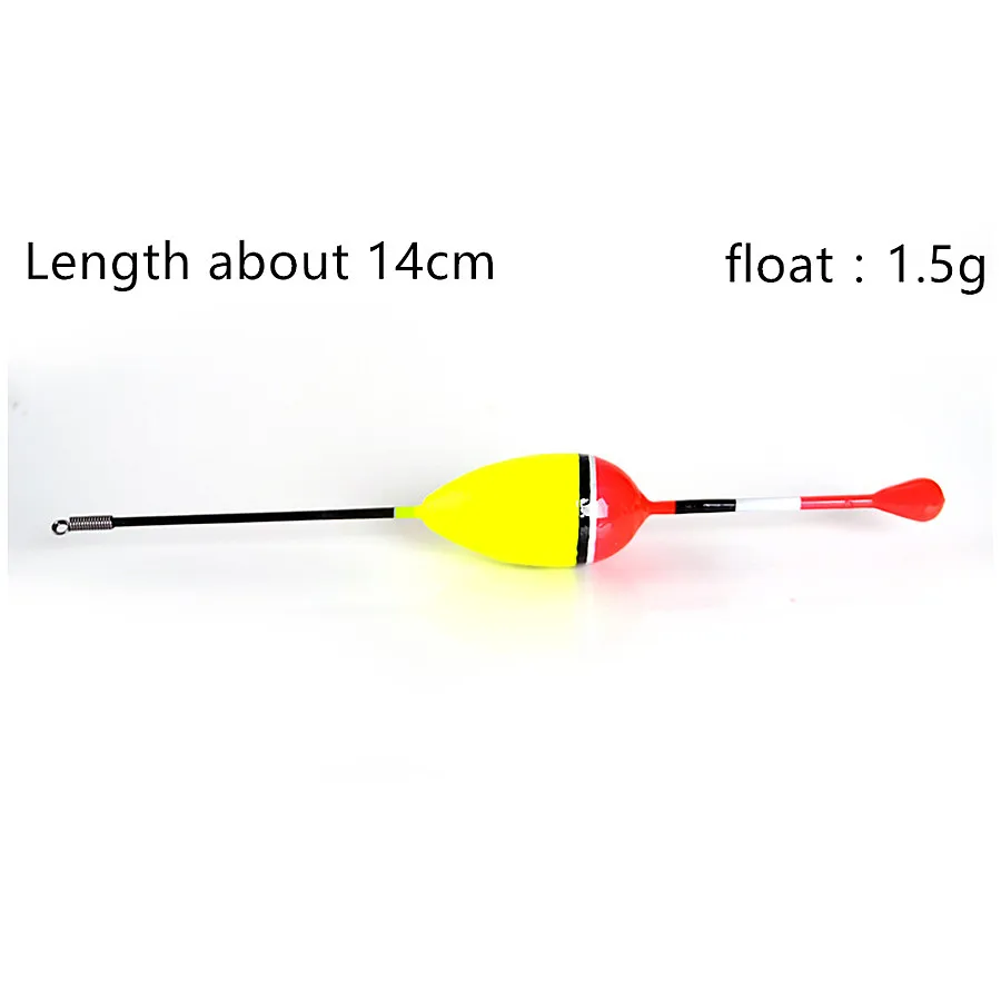 NGB 10 unids/lote mezcla de tamaños colores flotador de pesca en hielo conjunto de boya flotadores Boia para accesorios de aparejos de pesca de carpa - imagen 2