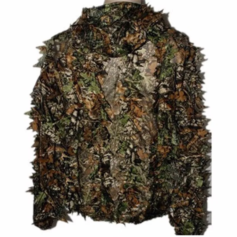 Chasse Top-traje de Paintball Ghillie Unisex, 3d camuflaje, hoja Realtree, francotirador, recreación al aire libre, aventura, ropa de caza - imagen 2