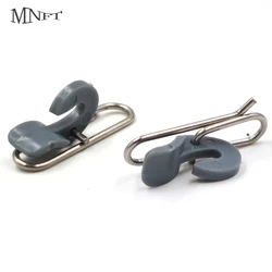 Clips de cebo de impacto MNFT – Acero inoxidable para pesca en mar
