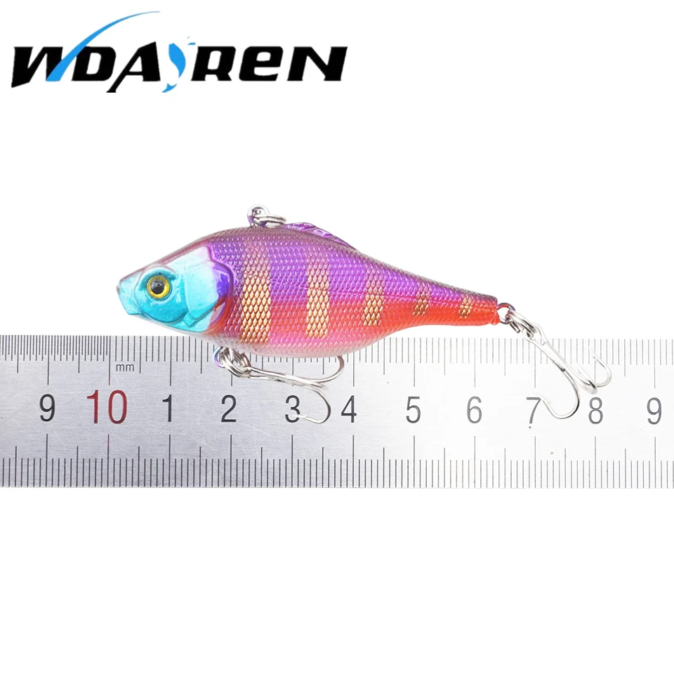 WDAIREN-señuelo de Pesca Artificial VIB, Wobbler Crankbait, Wobbler, aparejos de Pesca de invierno, 6,5 CM, 9,5G, 1 FA-236 - imagen 4