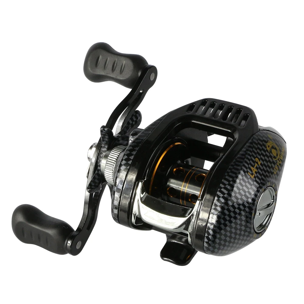 Carrete de Baitcasting con ratio de engranaje de alta velocidad, 12 + 1 BB, sistema de freno magnético y centrífugo, pesca de carpa - imagen 5