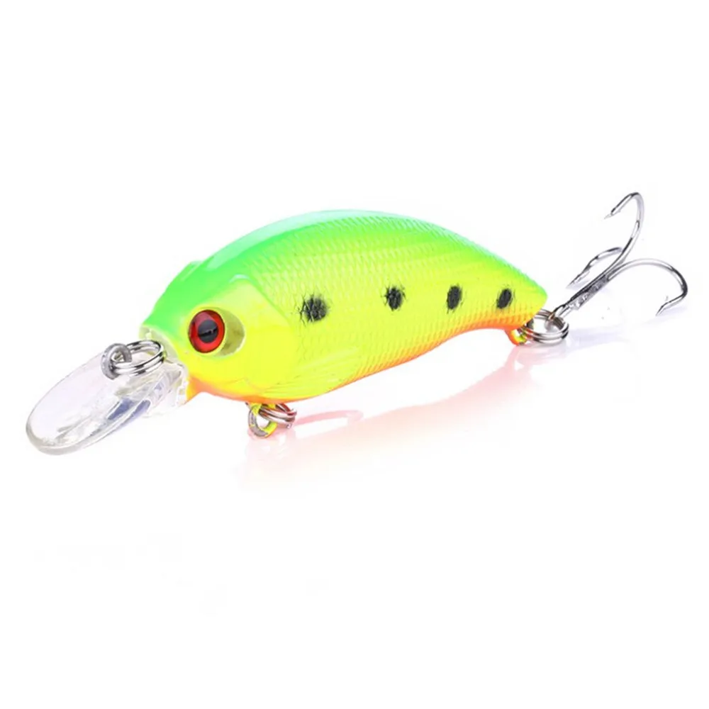 Señuelos de Pesca de pececillos, cebo duro de 7,5 cm/8,4g, anzuelos triples flotantes, Swimbait Artificial, aparejos de pesca Crankbait, 1 ud. - imagen 4