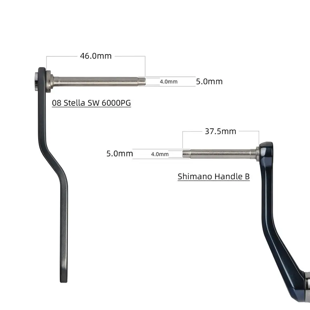 Pomo Gomexus 45mm para Carrete Shimano Stella SW y Saragosa SW - imagen 2